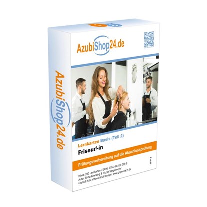 AzubiShop24.de Basis-Lernkarten Friseur/Friseurin Teil 2, Britta Kremling ; Nicole Stegelmeyer - Losbladig - 9783961590988