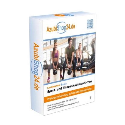 AzubiShop24.de Basis-Lernkarten Sport- und Fitnesskaufmann/-frau, Jennifer Christiansen - Paperback - 9783961591787