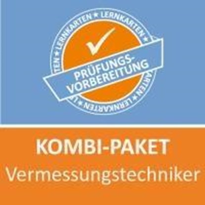 Kombi-Paket Vermessungstechniker Lernkarten, Michaela Rung-Kraus ; Tanja Kaden - Paperback - 9783961592258