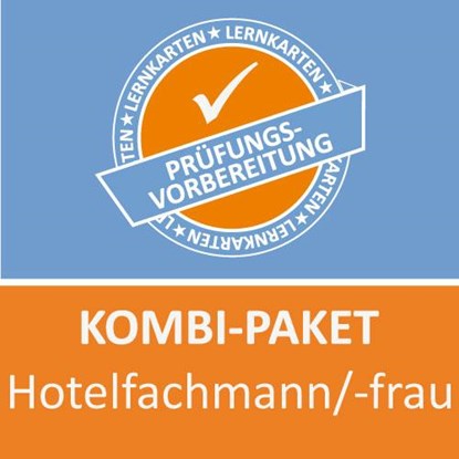 AzubiShop24.de Kombi-Paket Lernkarten Hotelfachmann/-frau, niet bekend - Paperback - 9783961592326