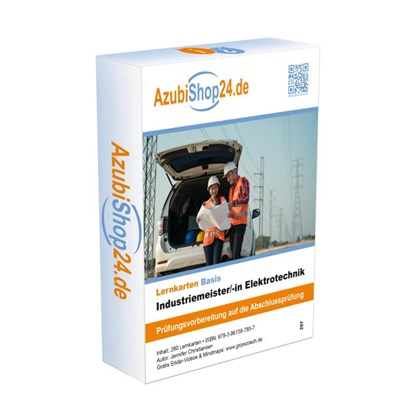 AzubiShop24.de. Industriemeister Elektrotechnik. Lernkarten, Jennifer Christiansen - Paperback - 9783961597857