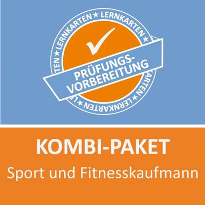 AzubiShop24.de Kombi-Paket Sport- und Fitnesskaufmann Lernkarten, Jennifer Christiansen ; M. Rung-Kraus - Paperback - 9783961598182
