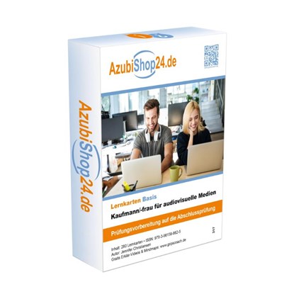 Lernkarten Kaufmann für audiovisuelle Medien, Jennifer Christiansen - Paperback - 9783961598625