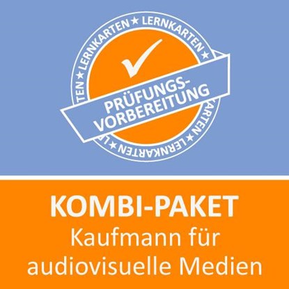 Kombi-Paket Kaufmann für audiovisuelle Medien Lernkarten, Jennifer Christiansen - Paperback - 9783961598984
