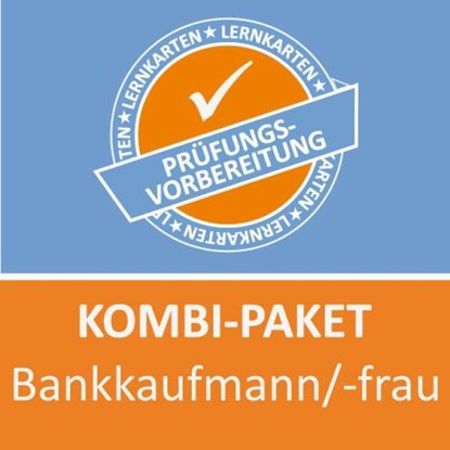 Kombi-Paket Lernkarten Bankkaufmann, Jennifer Christiansen - Paperback - 9783961599585