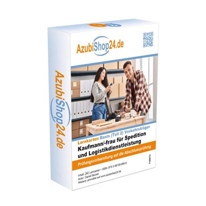 Lernkarten Kaufmann für Spedition und Logistikdienstleistung Verkehrsträger Prüfungsvorbereitung, Daniel Becker - Paperback - 9783961599868