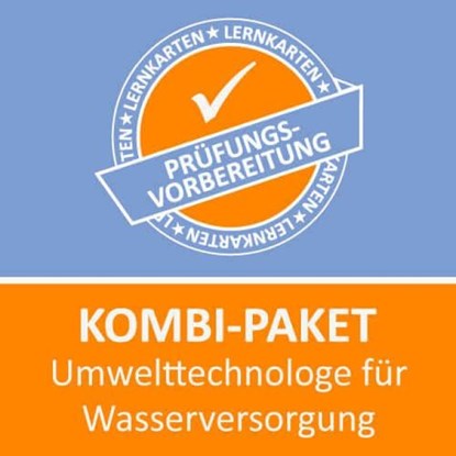 Kombi-Paket Umwelttechnologe für Wasserversorgung - Lernkarten, Jennifer Christiansen - Paperback - 9783961599912