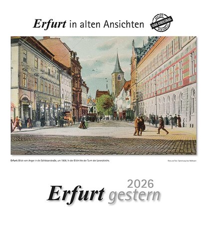 Erfurt gestern 2026, niet bekend - Paperback - 9783961666720