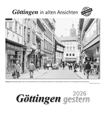 Göttingen gestern 2026, niet bekend - Paperback - 9783961666775