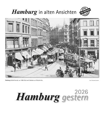 Hamburg gestern 2026, niet bekend - Paperback - 9783961666799