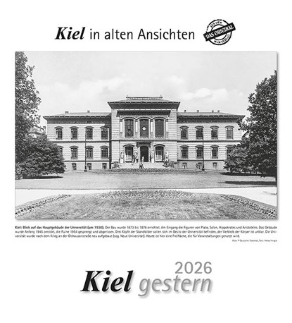 Kiel gestern 2026, niet bekend - Paperback - 9783961666843