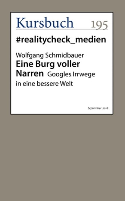 Eine Burg voller Narren, Wolfgang Schmidbauer - Ebook - 9783961960545