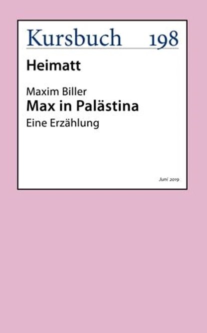 Max in Palästina, Maxim Biller - Ebook - 9783961961085