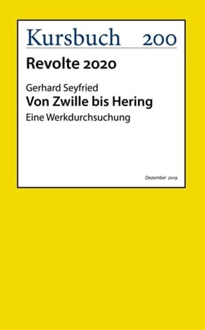 Von Zwille bis Hering, Gerhard Seyfried - Ebook - 9783961961528