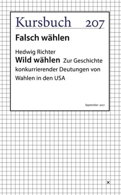 Wild wählen, Hedwig Richter - Ebook - 9783961962457