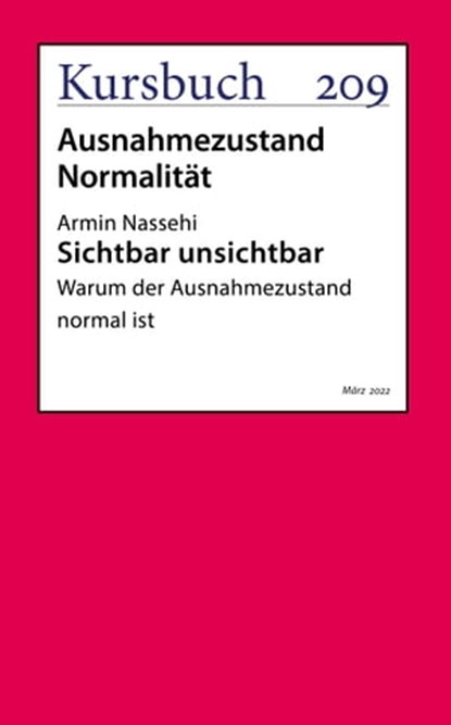 Sichtbar unsichtbar, Armin Nassehi - Ebook - 9783961962617