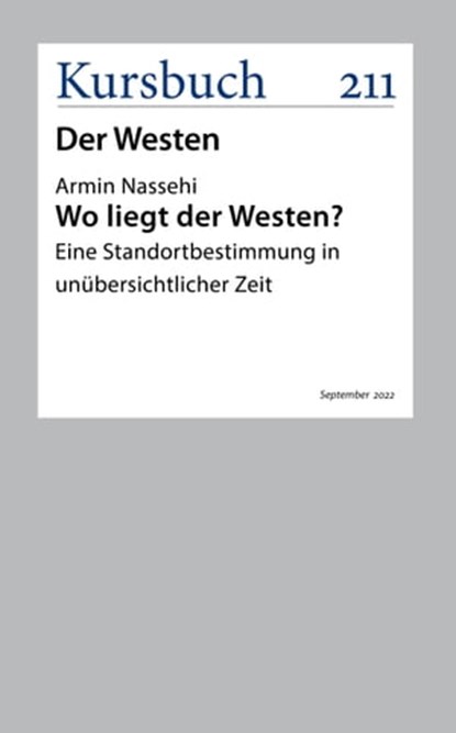 Wo liegt der Westen?, Armin Nassehi - Ebook - 9783961962877