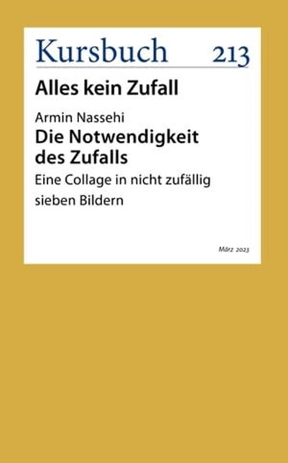 Die Notwendigkeit des Zufalls, Armin Nassehi - Ebook - 9783961963102