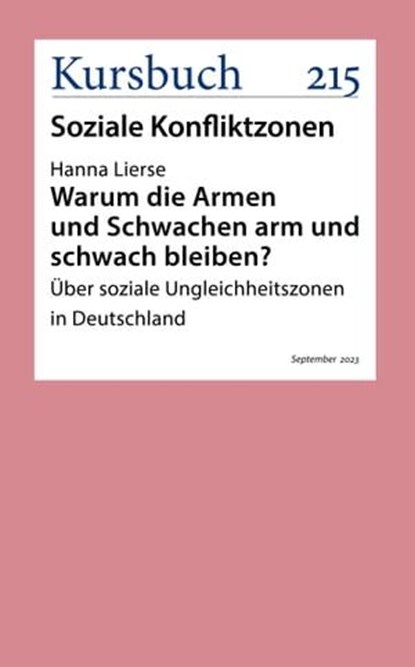 Warum die Armen und Schwachen arm und schwach bleiben?, Hanna Lierse - Ebook - 9783961963300
