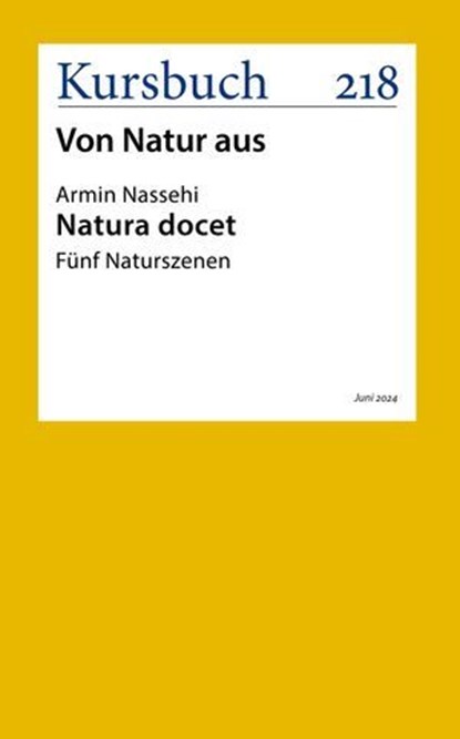 Natura docet, Armin Nassehi - Ebook - 9783961963652