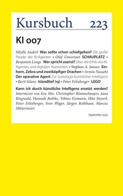 Kursbuch 223, niet bekend - Ebook - 9783961963775