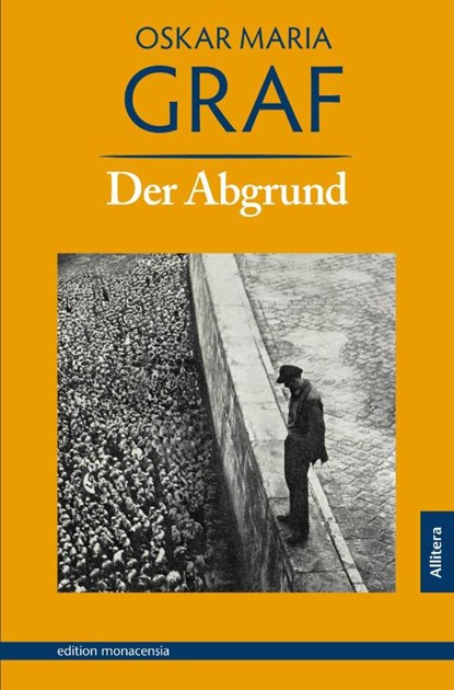Der Abgrund, Oskar Maria Graf - Paperback - 9783962332235