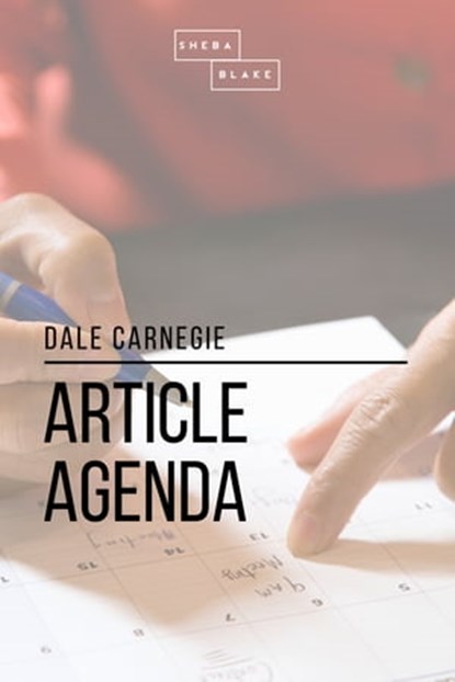 Article Agenda, Sheba Blake - Ebook - 9783962558345