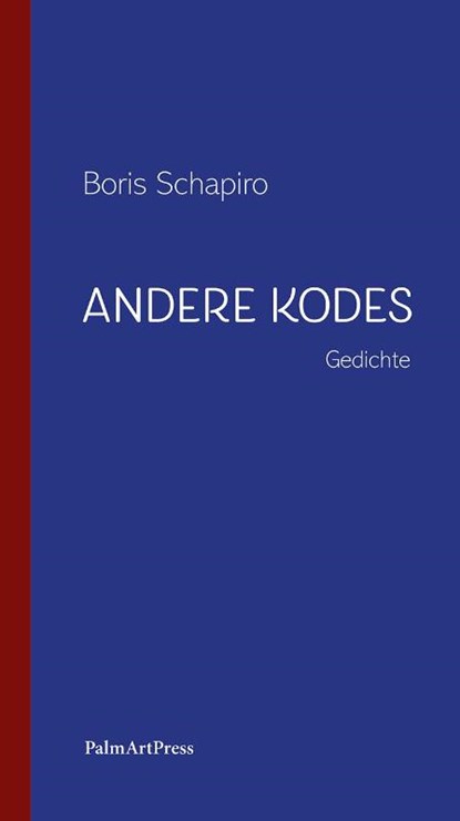 Andere Kodes, Boris Schapiro - Paperback - 9783962581800