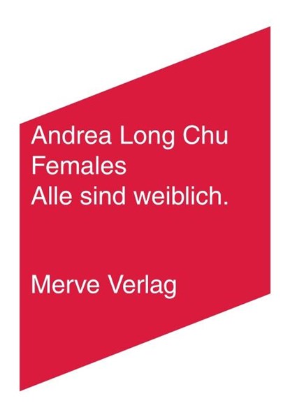 Females, Andrea Long Chu - Paperback - 9783962730413