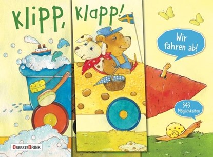 Klipp, Klapp! Wir fahren ab!, Christian Kämpf - Gebonden - 9783963040313