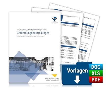 Prüf- und Dokumentationsmappe: Gefährdungsbeurteilungen, Forum Verlag Herkert Gmbh - Paperback - 9783963148675