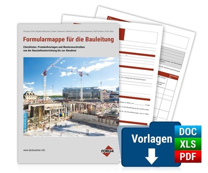 Formularmappe für die Bauleitung, Forum Verlag Herkert Gmbh - Paperback - 9783963149139