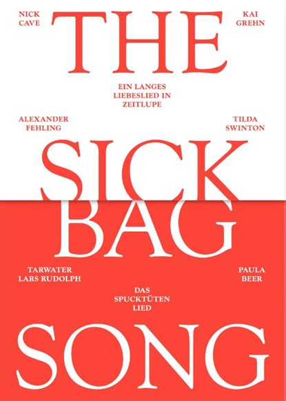 The Sick Bag Song - das Spucktütenlied, Nick Cave ; Kai Grehn - AVM - 9783963181764