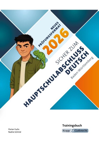 Sicher zum Hauptschulabschluss Deutsch Baden-Württemberg 2026 - Trainingsbuch, Florian Fuchs ; Nadine Schmid - Gebonden - 9783963231186