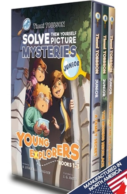 Timmi Tobbson Young Explorers 3 Book Set, B. Vitale - Gebonden - 9783963267093