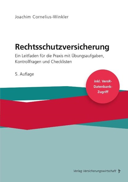 Rechtsschutzversicherung, Joachim Cornelius-Winkler - Paperback - 9783963293801