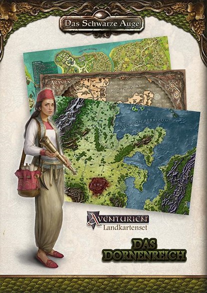 Landkartenset Das Dornenreich, Zoe Adamietz ; Alex Spohr - Paperback - 9783963312922