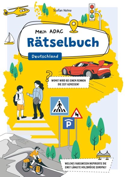 Mein ADAC Rätselbuch - Deutschland, Stefan Heine - Paperback - 9783963473548