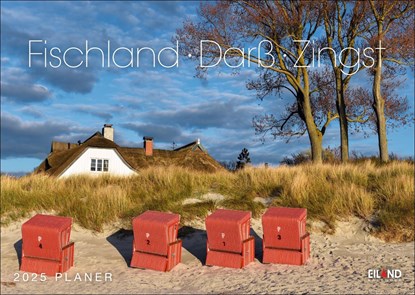 Fischland - Darß - Zingst Kalender 2025, Eiland - Paperback - 9783964023476