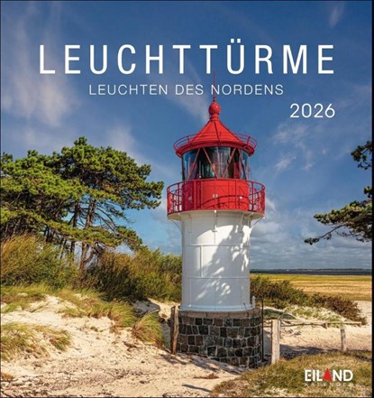 Leuchttürme Postkartenkalender 2026 - An der Nord- und Ostseeküste, Eiland - Paperback - 9783964023766
