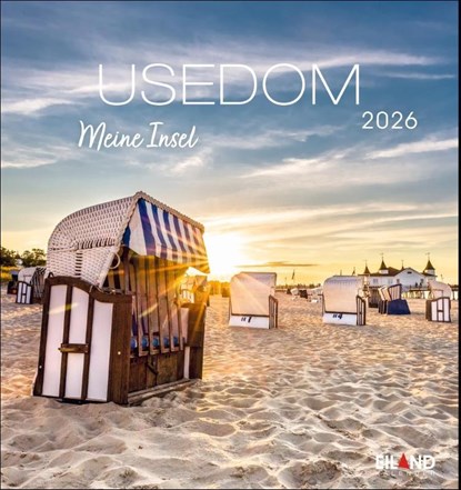 Usedom Postkartenkalender 2026 - Meine Insel, Eiland - Paperback - 9783964023834