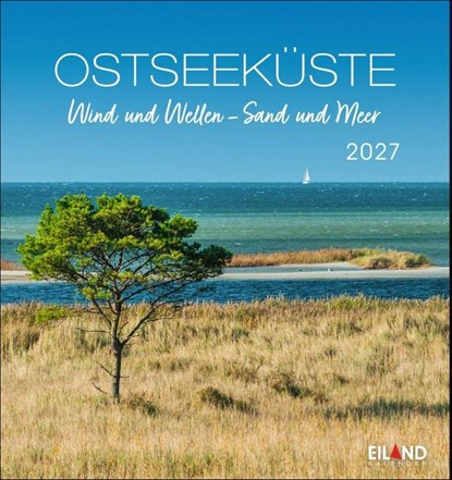 Ostseeküste Postkartenkalender 2027 - Wind und Wellen - Sand und Meer, Eiland - Paperback - 9783964024251