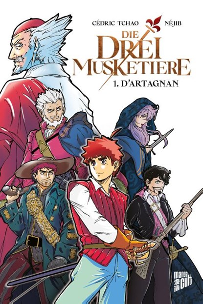 Die Drei Musketiere 1, Néjib ; Cédric Tchao - Paperback - 9783964339768