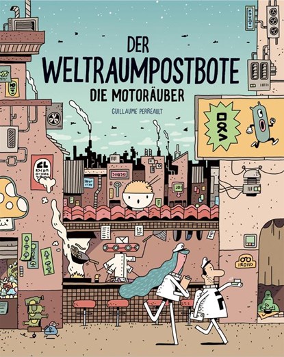 Der Weltraumpostbote, Guillaume Perreault - Gebonden - 9783964510303