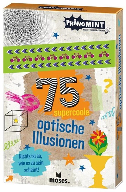 PhänoMINT 75 supercoole optische Illusionen, Elke Vogel - Paperback - 9783964551641