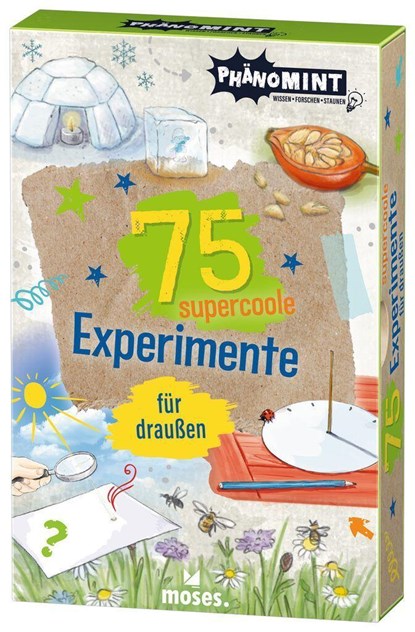 PhänoMINT 75 supercoole Experimente für draußen, Anita van Saan - Paperback - 9783964551917