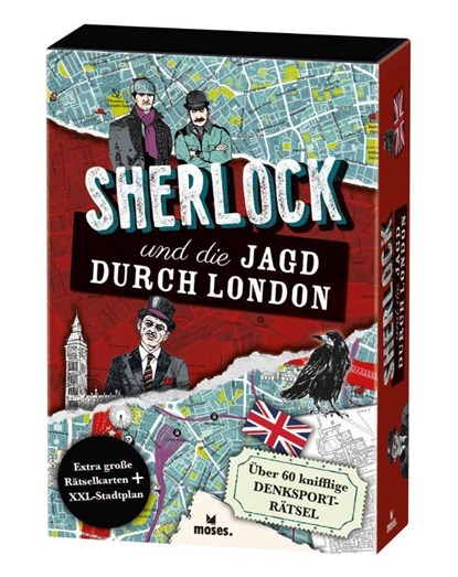 Sherlock und die Jagd durch London, Elke Vogel - Paperback - 9783964552020
