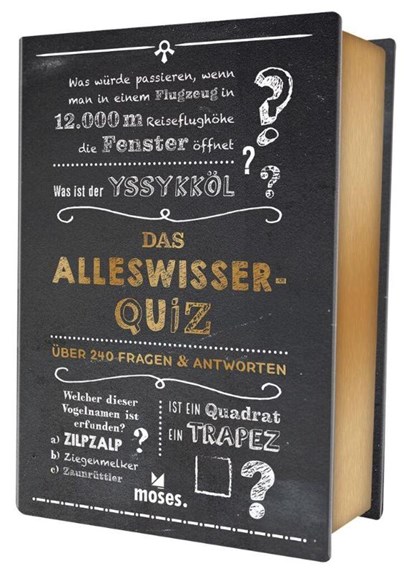 Quiz-Box Das Alleswisser-Quiz, Anke Küpper ; Karl Brock ; Sandra Saatmann - Paperback - 9783964552143