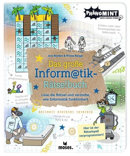Das große Informatik-Rätselbuch, Nicola Berger ; Jens Renken - Paperback - 9783964552358