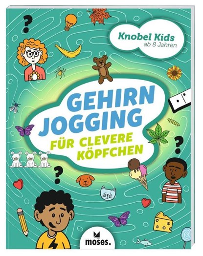Knobel-Kids - Gehirnjogging für clevere Köpfchen, Amanda Lott - Paperback - 9783964552853